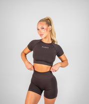 Reflex Crop - Espresso - Saber Apparel