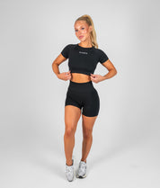 Reflex Crop - Black - Saber Apparel