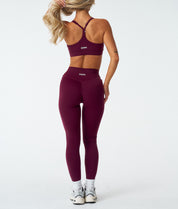 Synergy Leggings - Cherry Wine