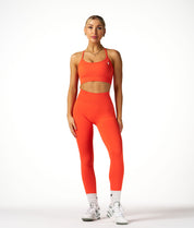 Harmony Leggings - Sunset Orange - Saber Apparel