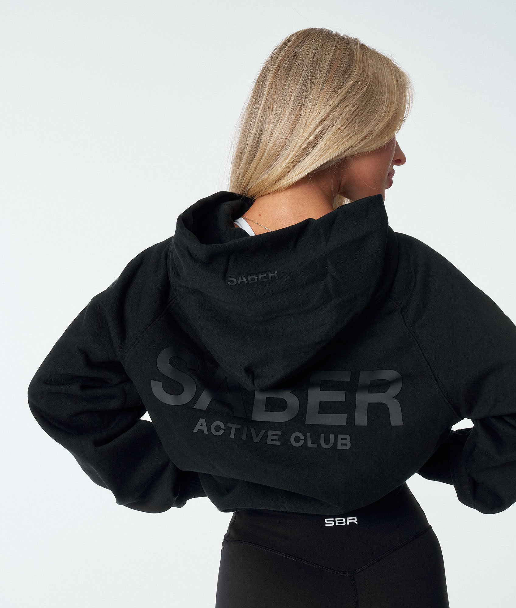 Saber Active Club Hoodie - Black